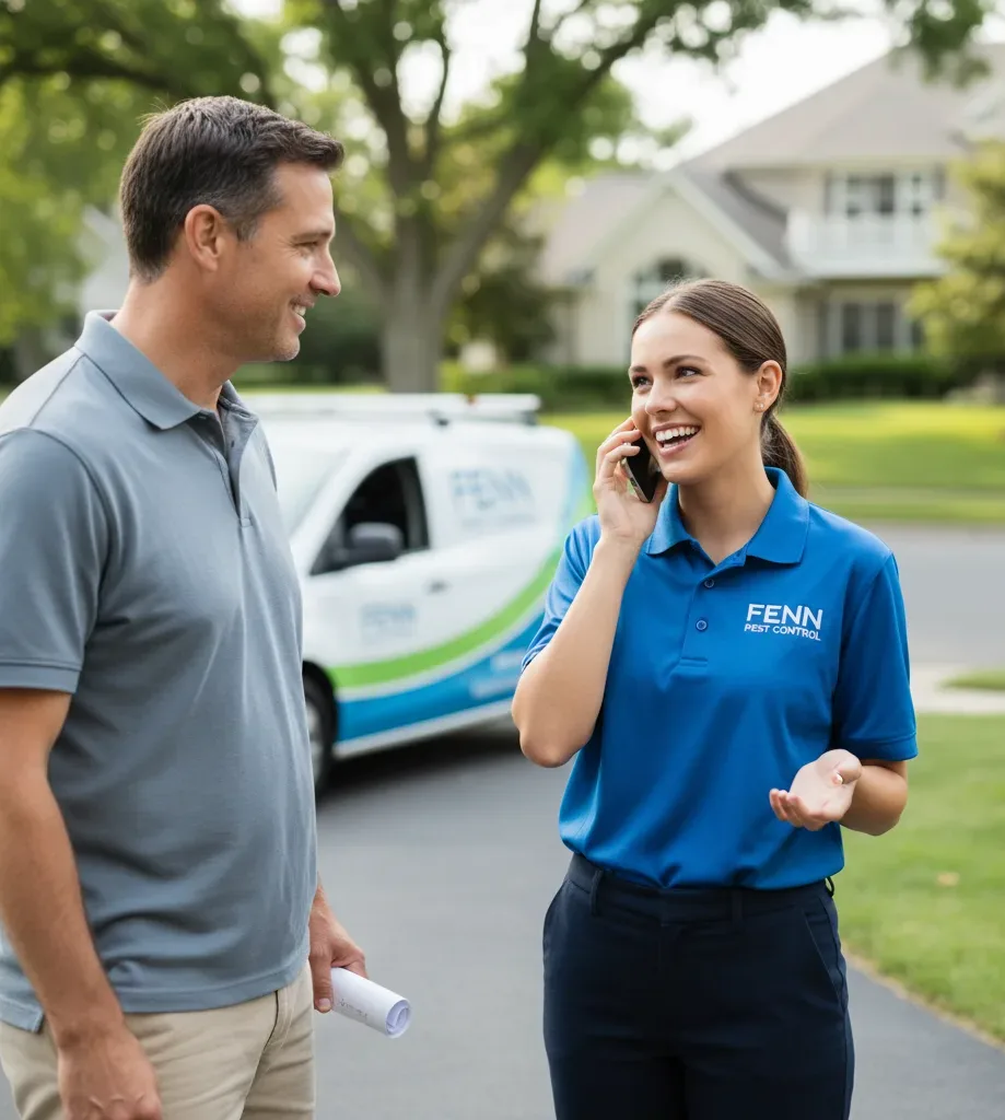 Fenn Pest Control customer support in Howe